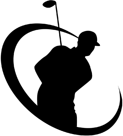 Golf Silhouette Transparent PNG Image