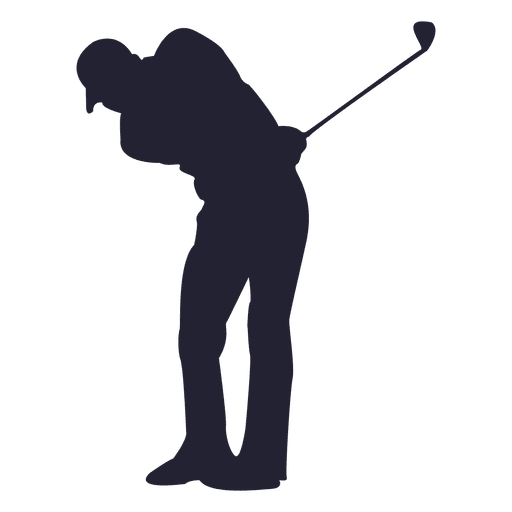 Golf Silhouette Transparent PNG Image