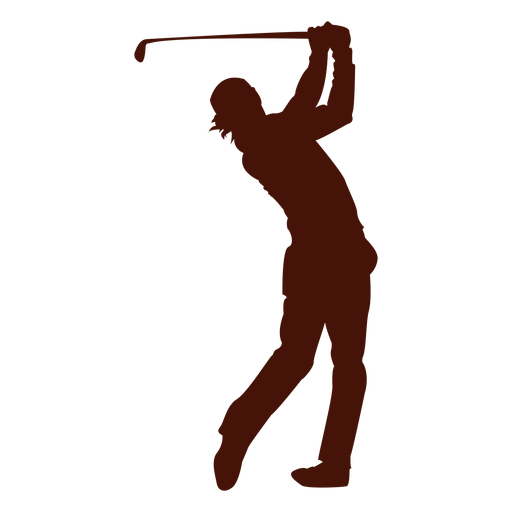 Golf Silhouette Transparent PNG Image