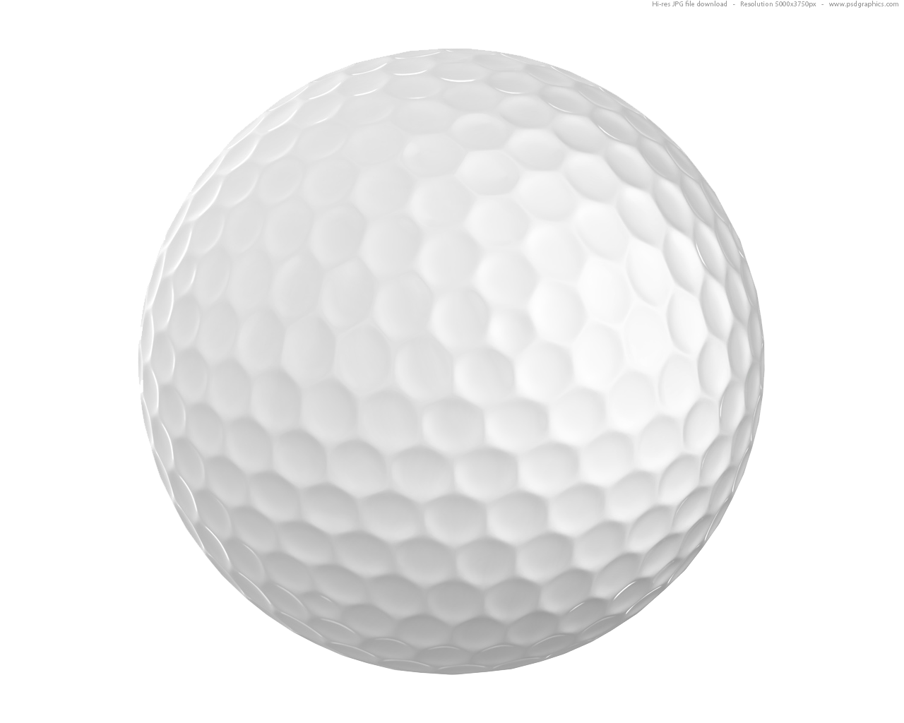 Golf Ball Transparent PNG Image