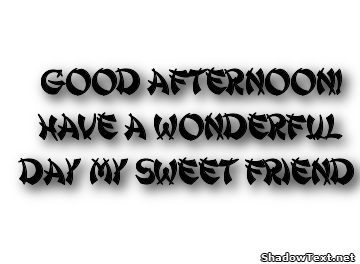 Good Afternoon Transparent PNG Image