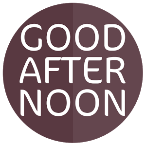 Good Afternoon Transparent PNG Image
