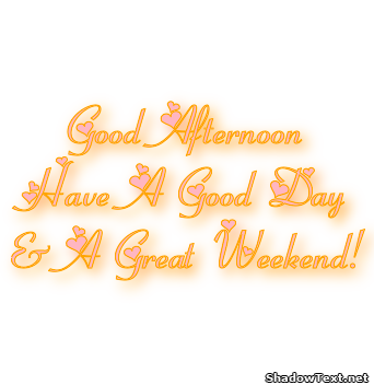 Good Afternoon Transparent PNG Image