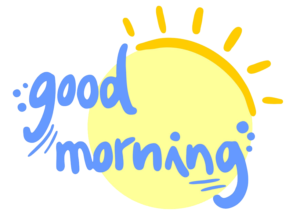Good Morning Transparent PNG Image