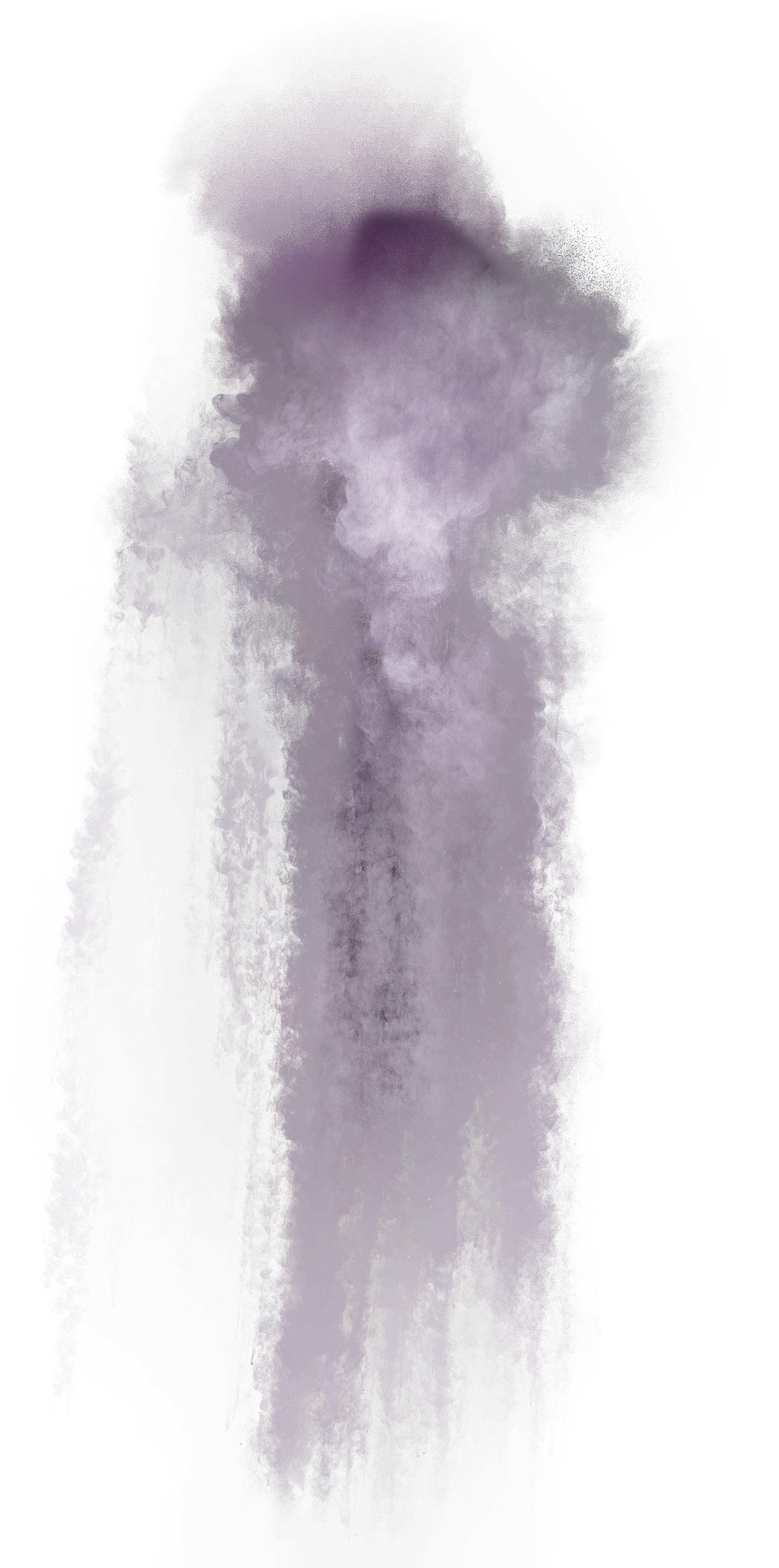 Google Explosion Purple Material Dust Powder Transparent PNG Image