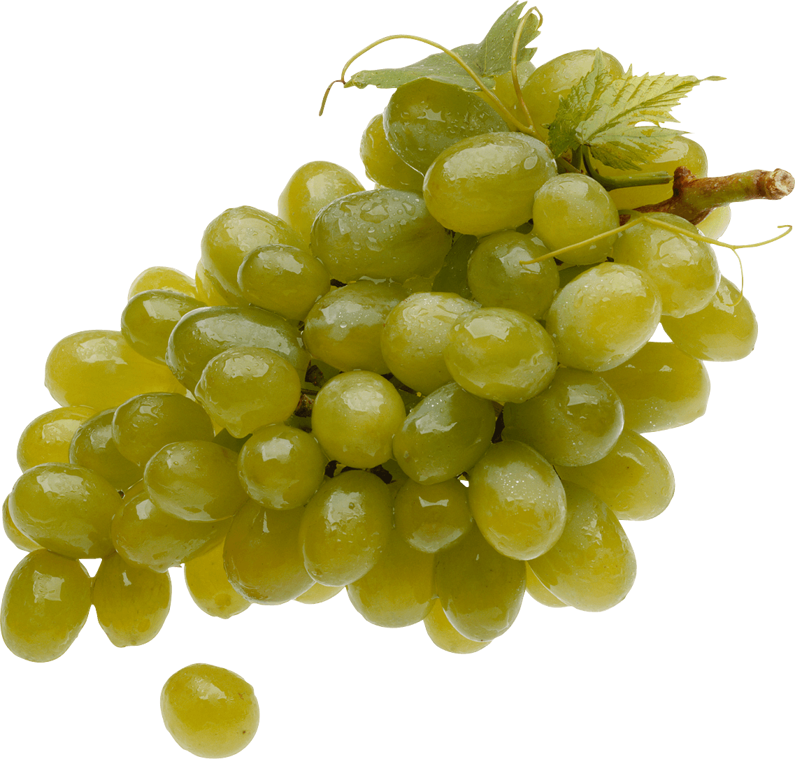 Green Grape Transparent PNG Image