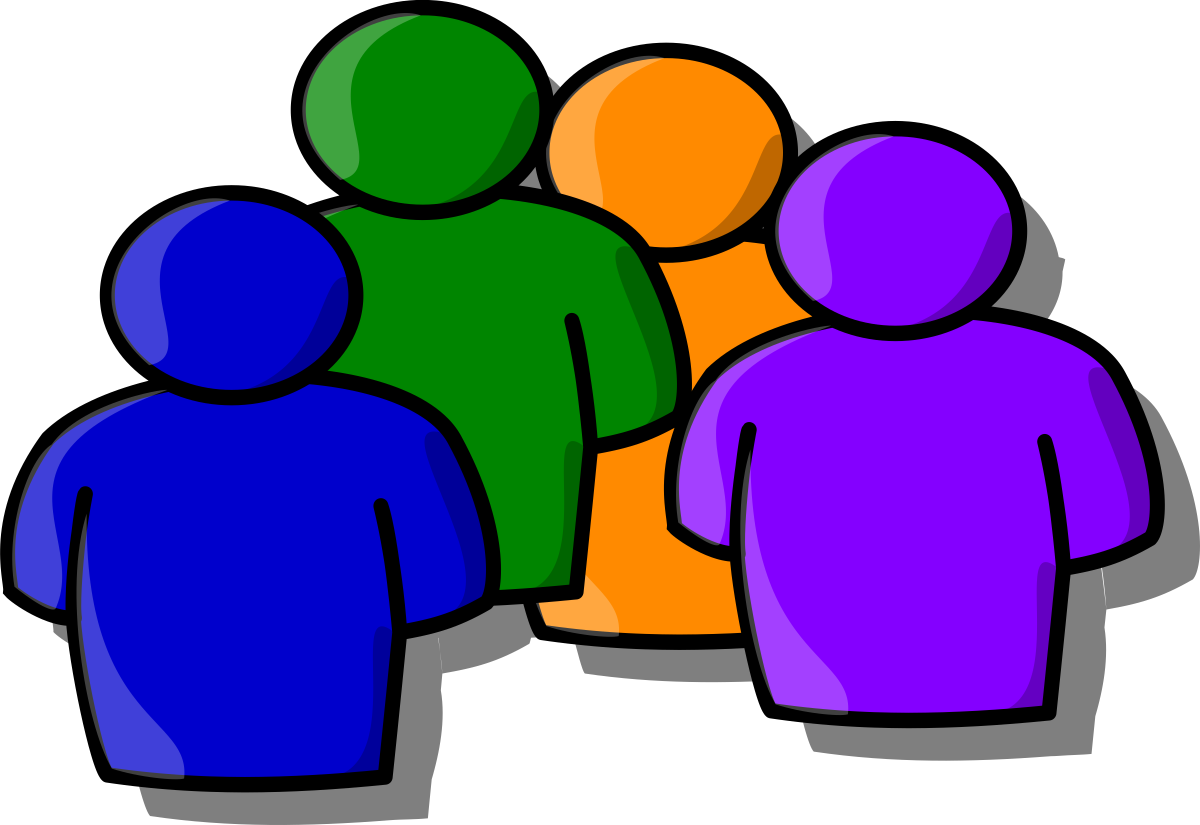 Abstract People Transparent PNG Image
