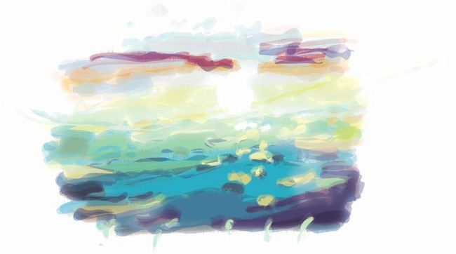 Abstract Watercolor Transparent PNG Image