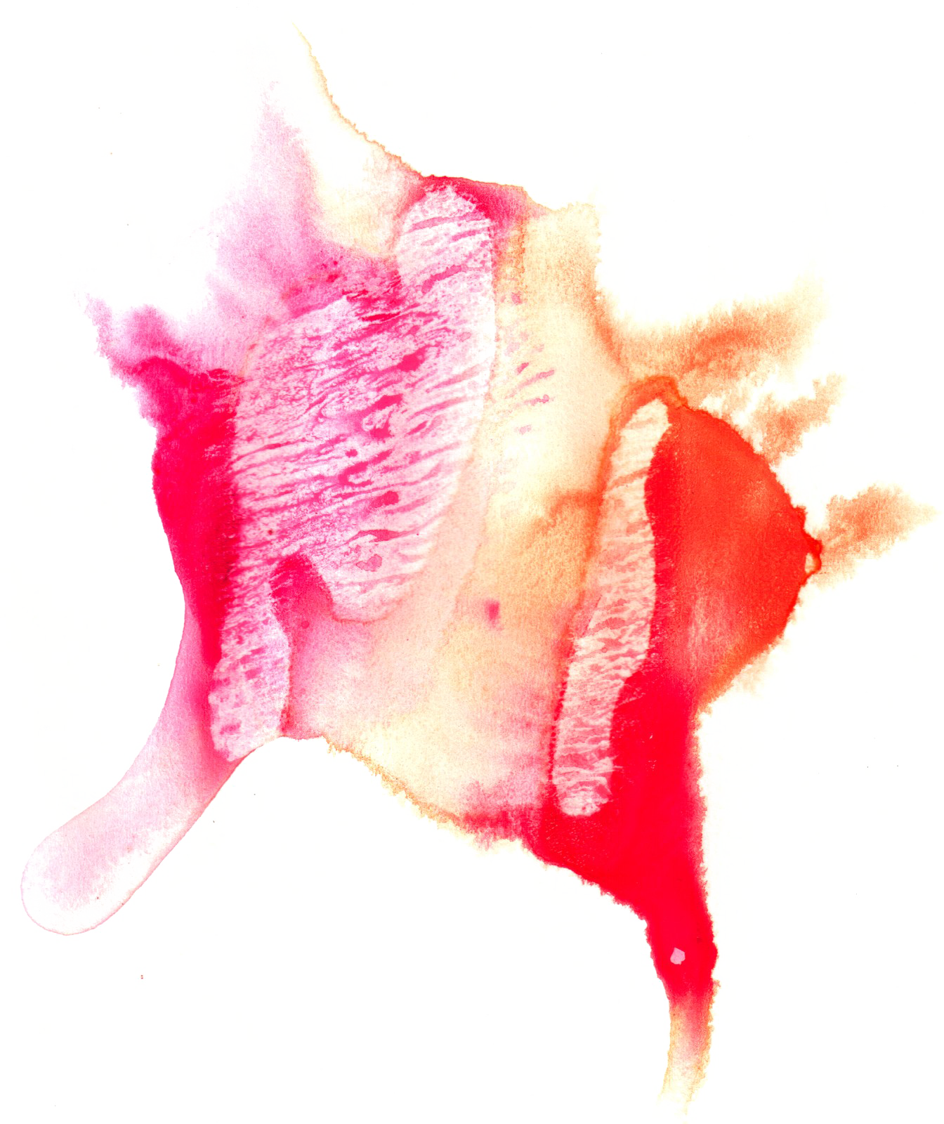 Abstract Watercolor Transparent PNG Image