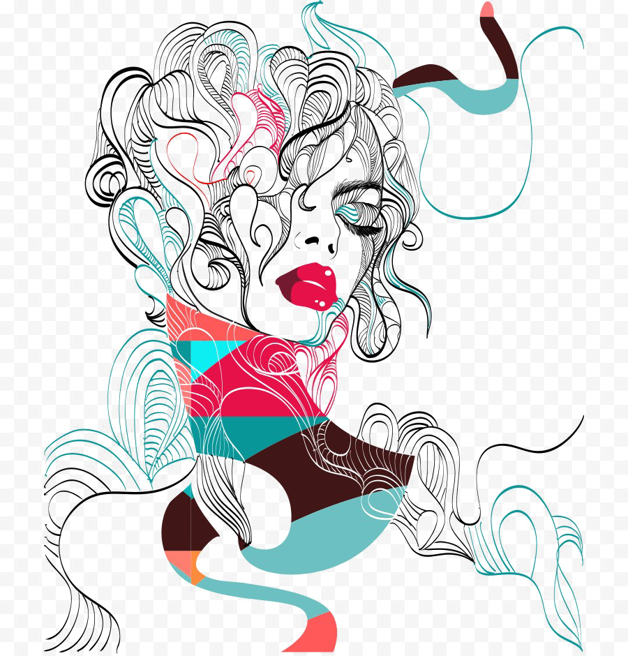 Abstract Woman Transparent PNG Image