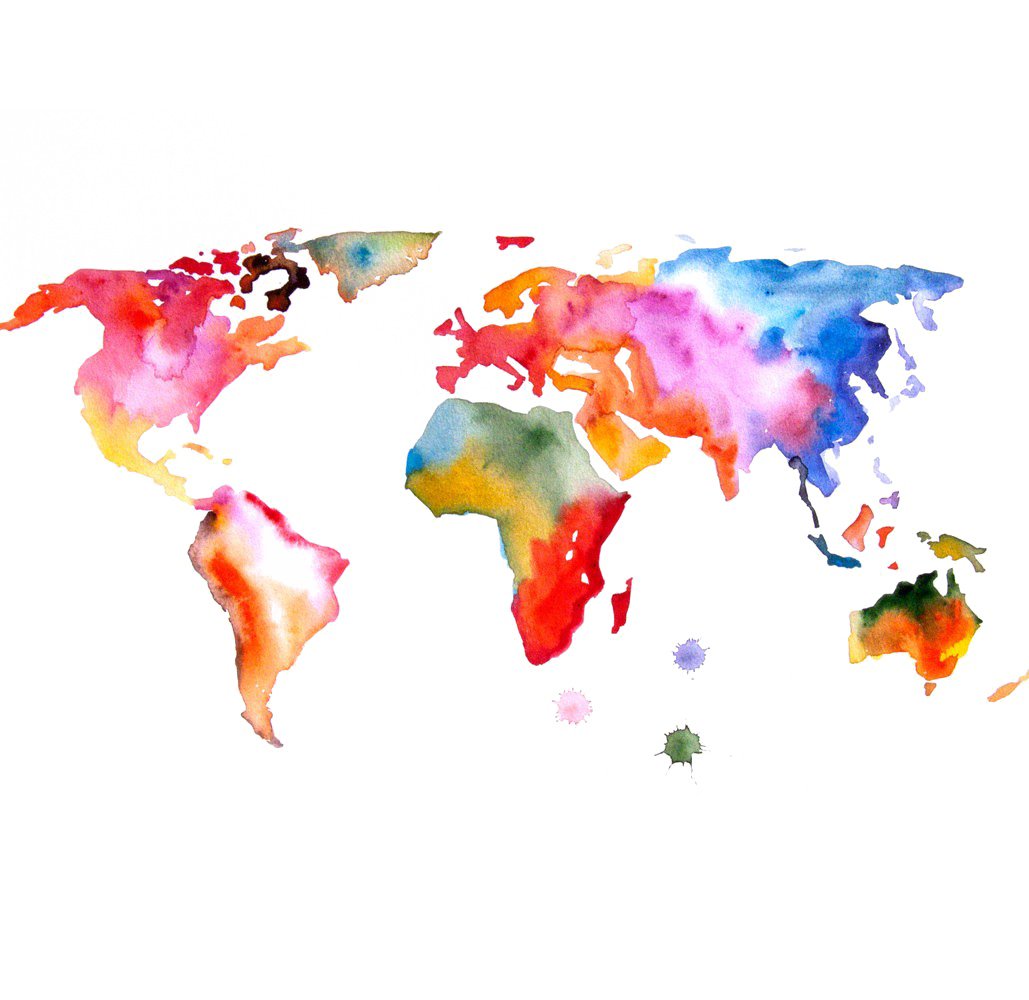 Abstract World Map Transparent PNG Image