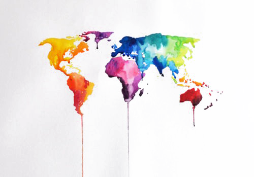 Abstract World Map Transparent PNG Image