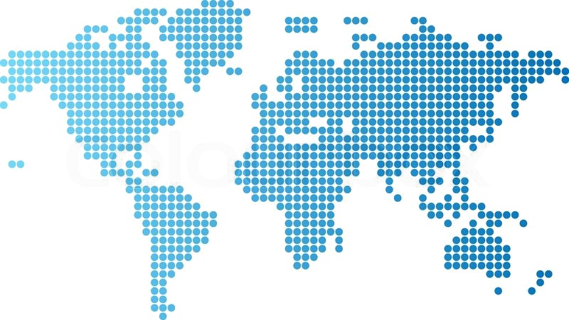 Abstract World Map Transparent PNG Image