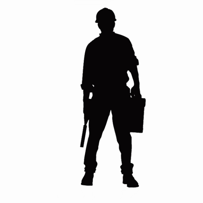 Men Silhouette Transparent PNG Image
