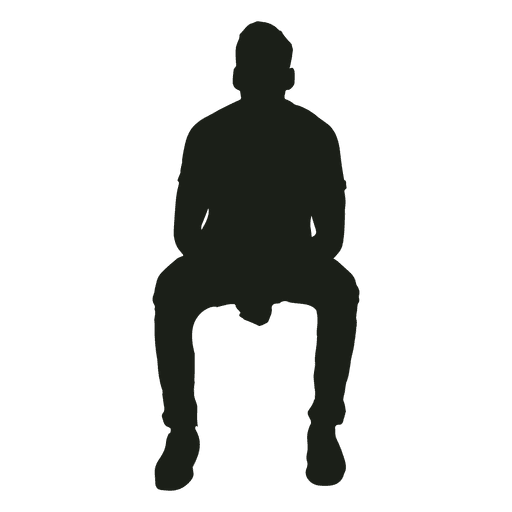 Men Silhouette Transparent PNG Image