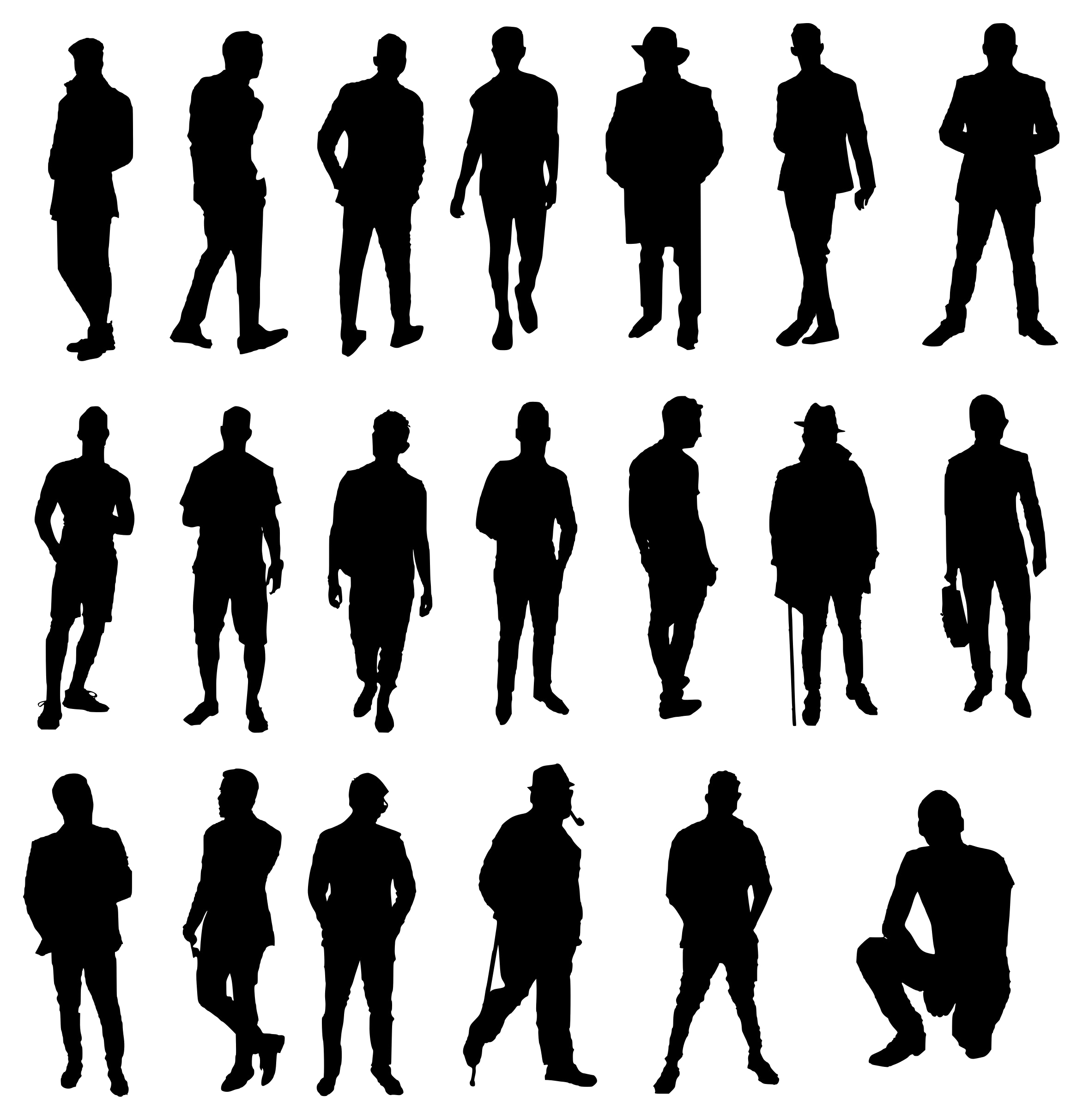 Silhouette Transparent PNG Image