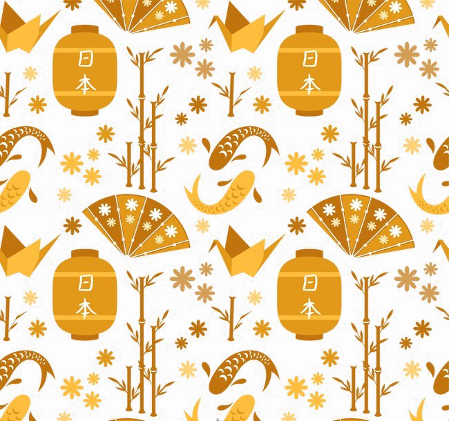 Japanese Elements Transparent PNG Image