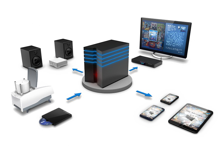 Home Server Transparent PNG Image