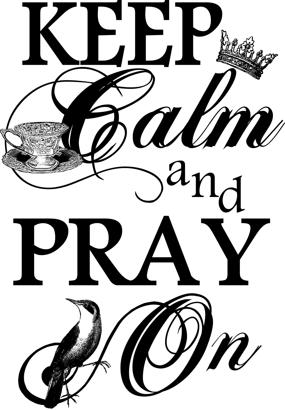 Keep Calm Transparent PNG Image