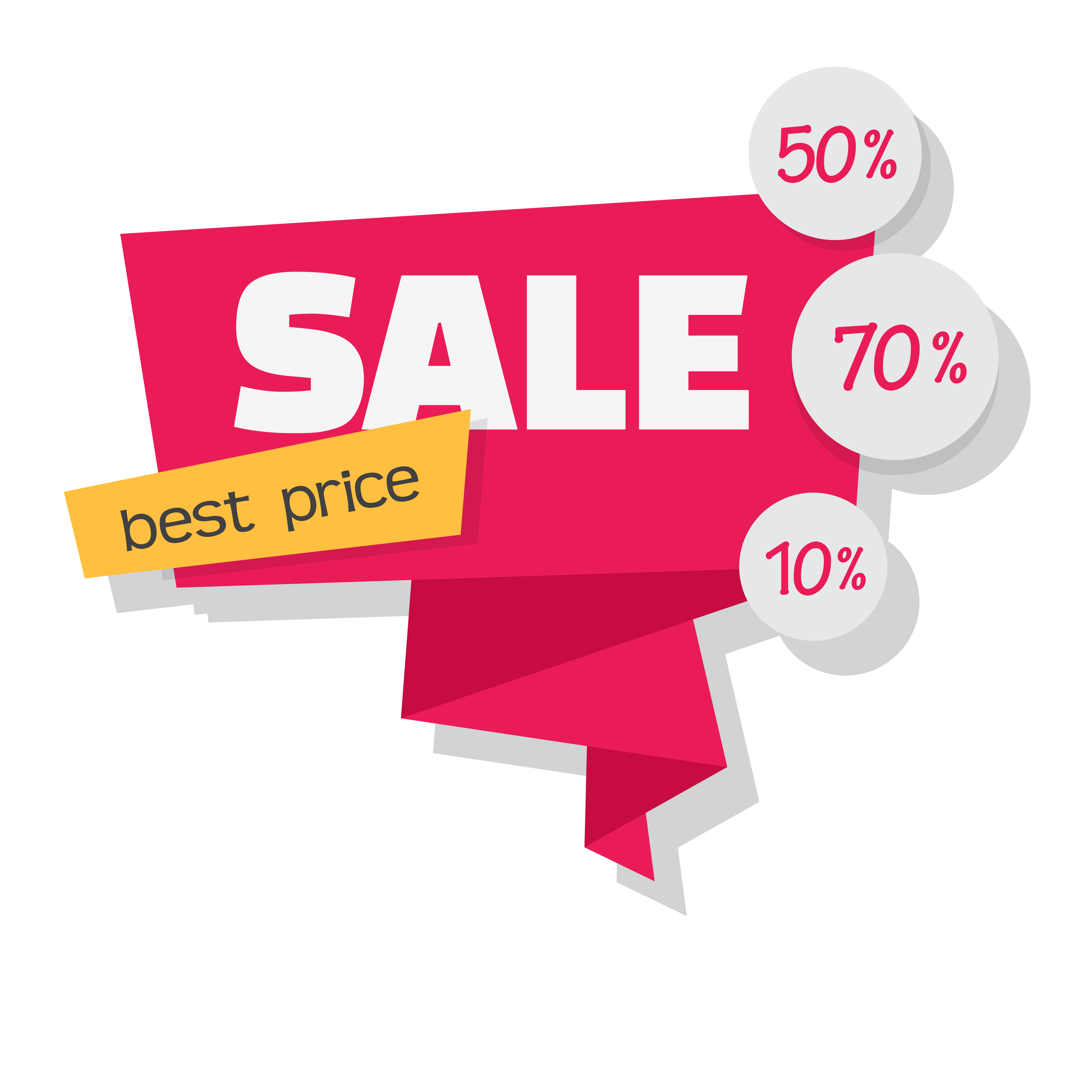 Discount Sale Label Transparent PNG Image