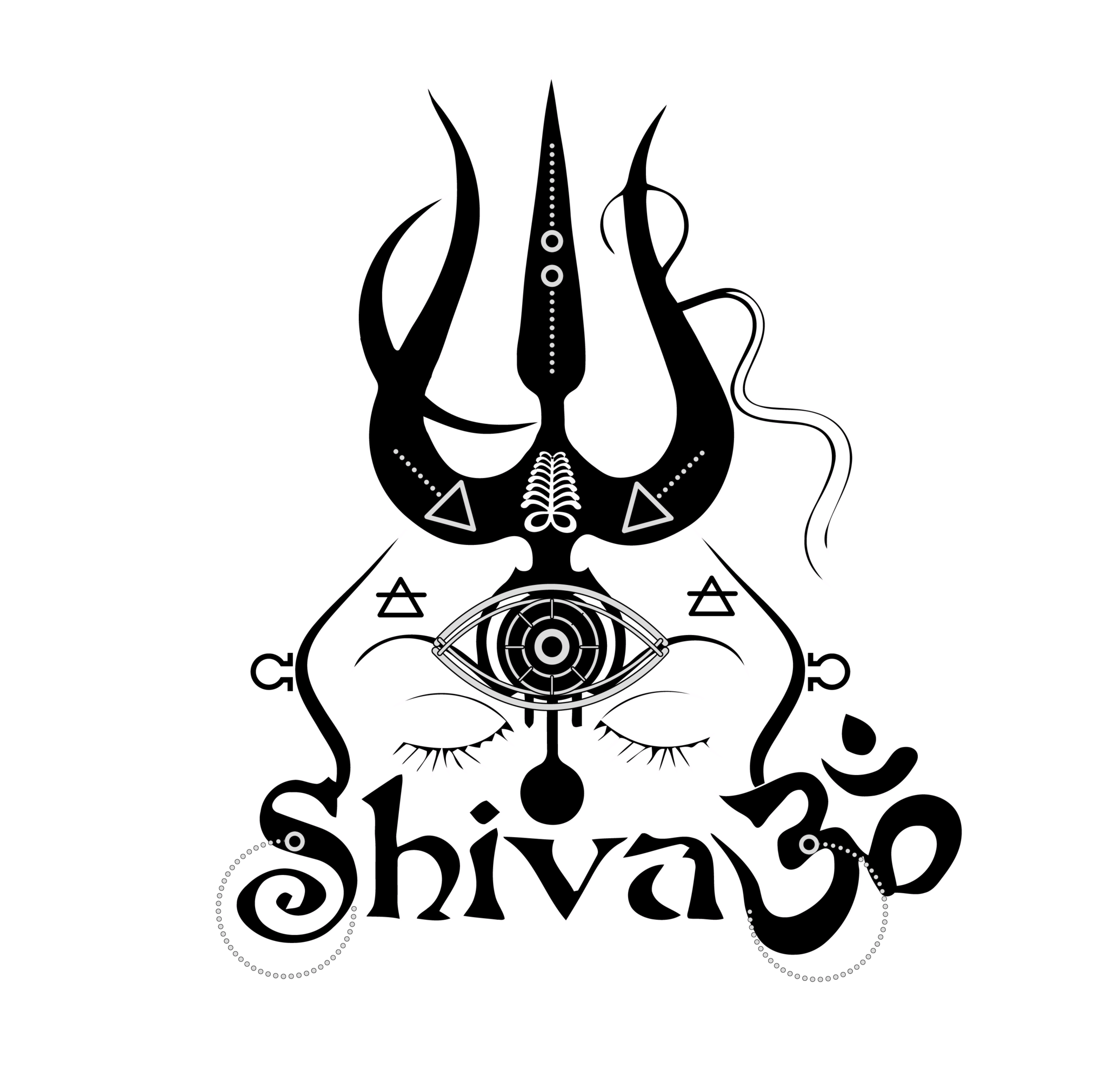 Art Design Line Graphic Shiva Transparent PNG Image