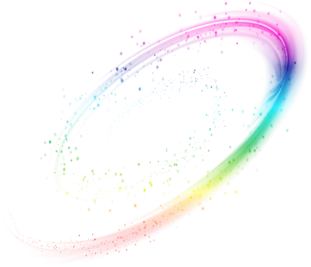 Graphic Angle Colorful Text Dynamic Effect Transparent PNG Image