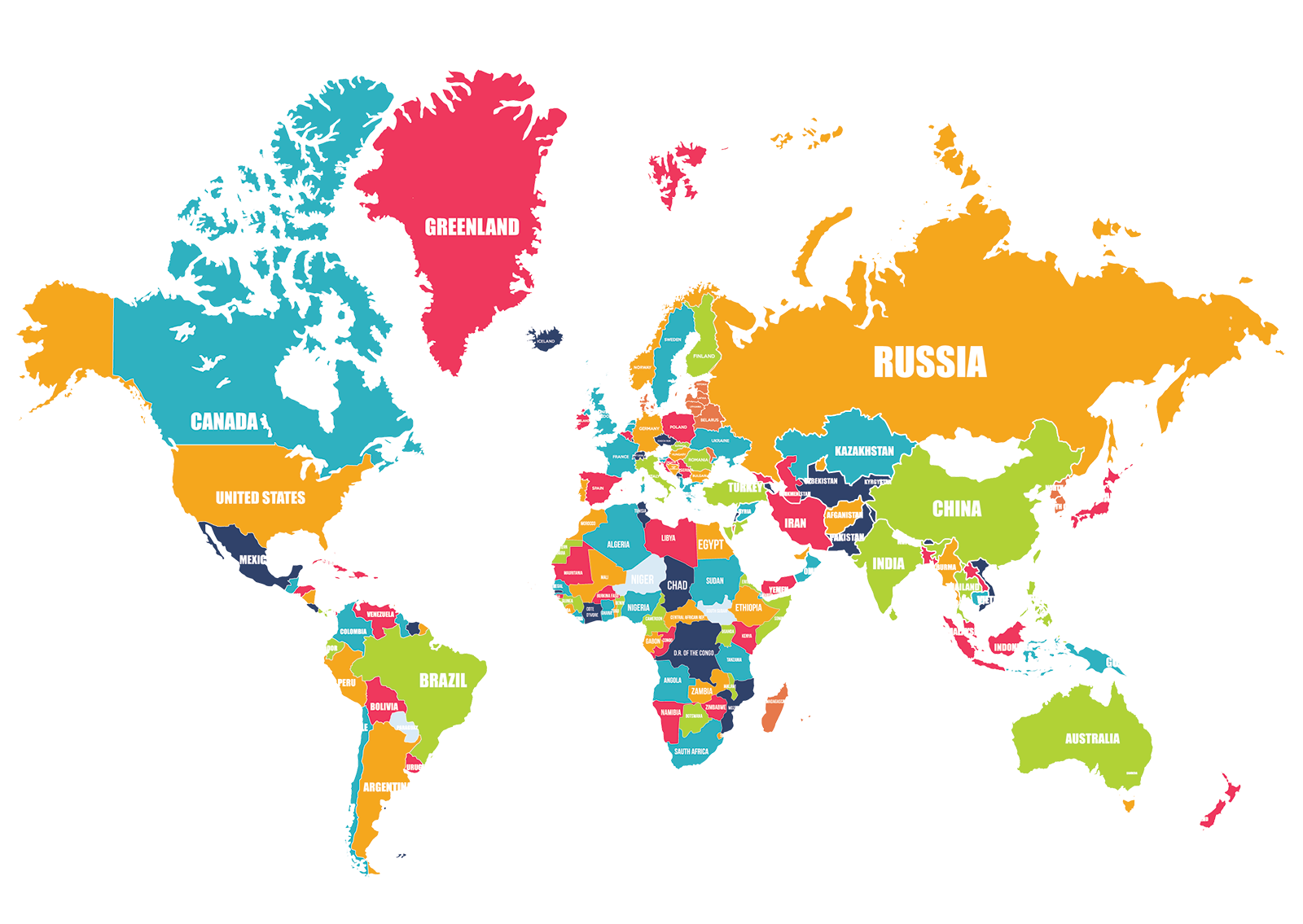 World Globe Graphic Design Map Transparent PNG Image