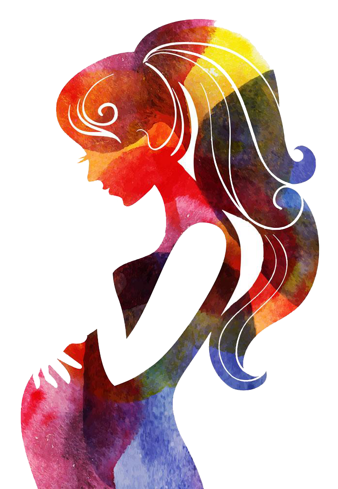 Pregnancy Art Day Illustration Mother Transparent PNG Image