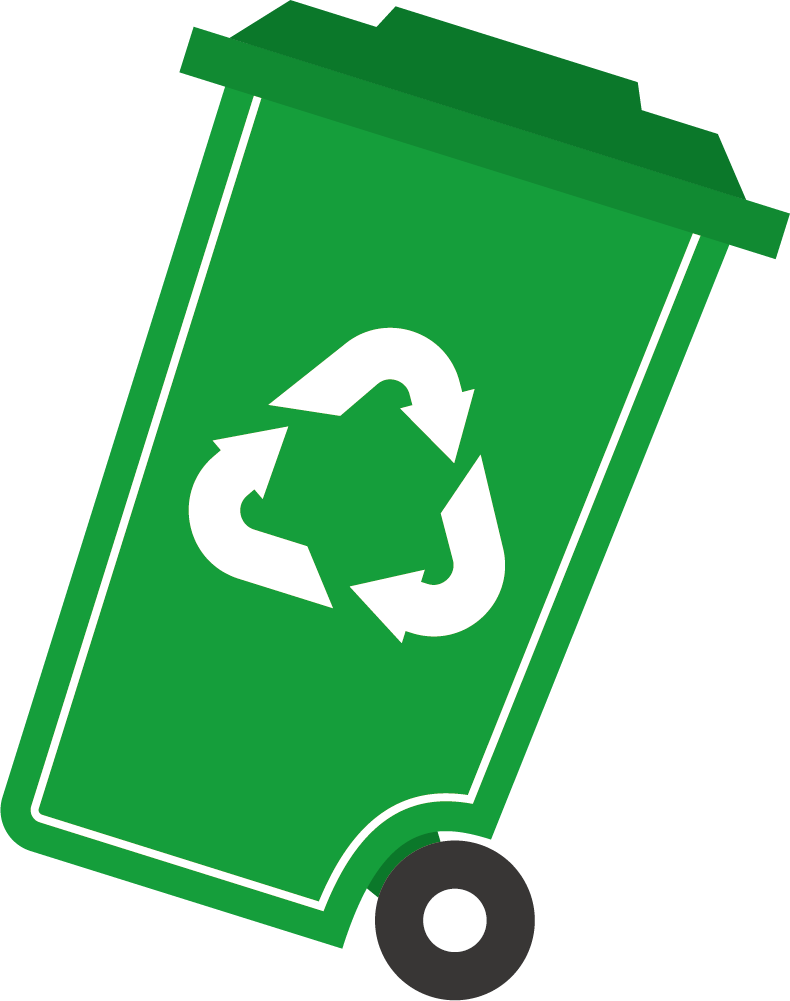 Recycling Bin Waste Container Recycle Transparent PNG Image
