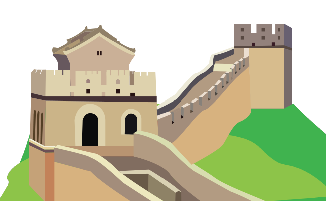 Great Wall Of China Transparent PNG Image