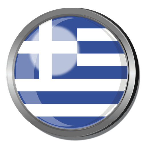 Circle Flag Greece Transparent PNG Image