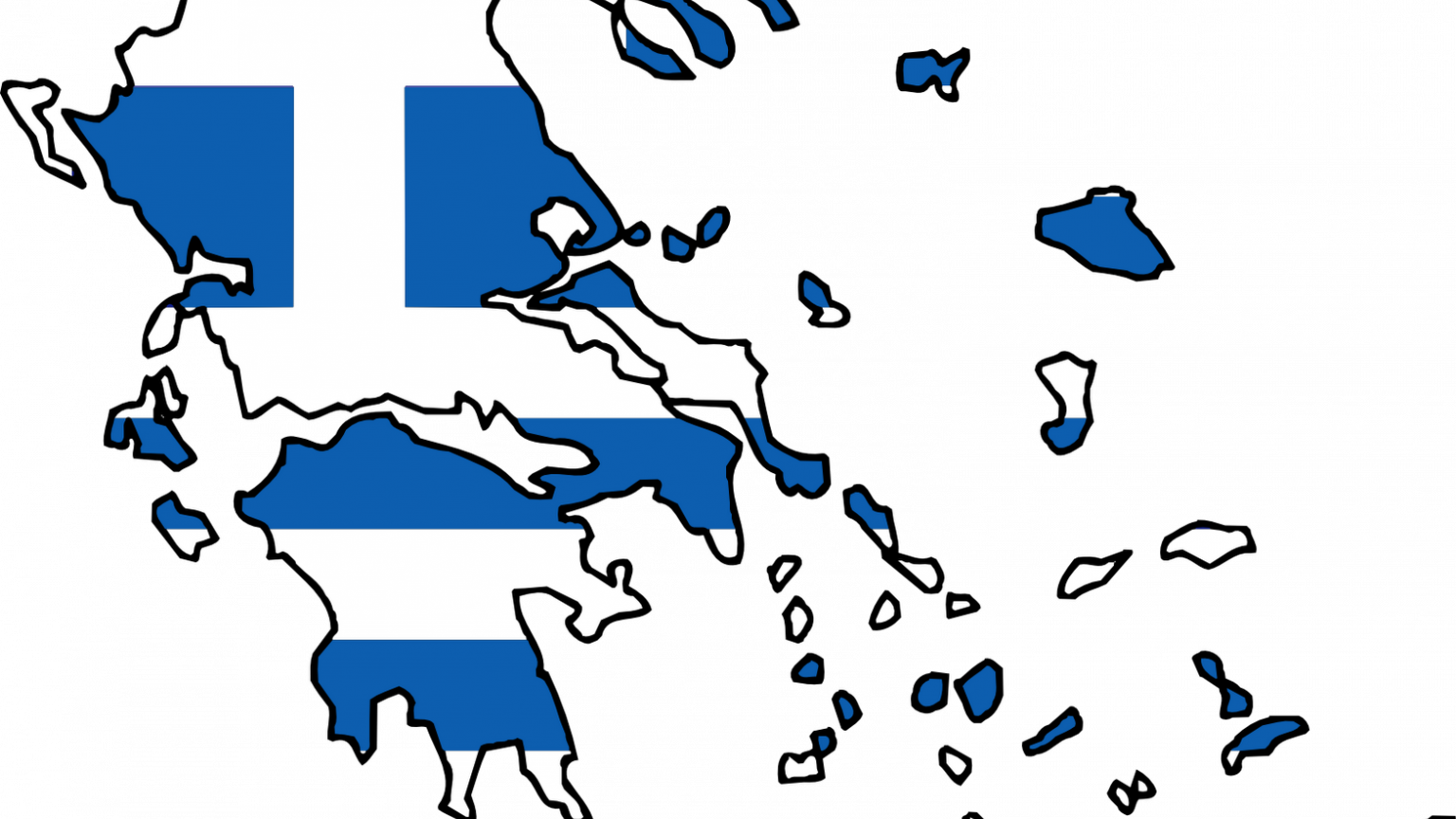 Map Flag Greece Transparent PNG Image