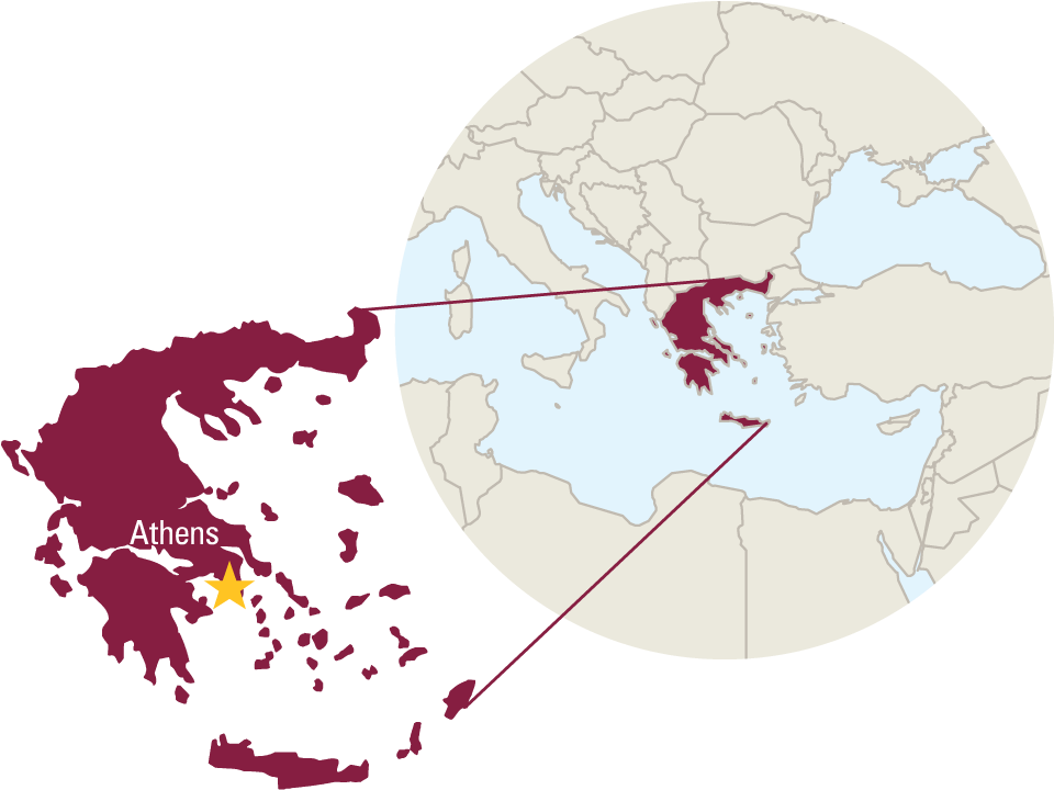 Map Greece Transparent PNG Image