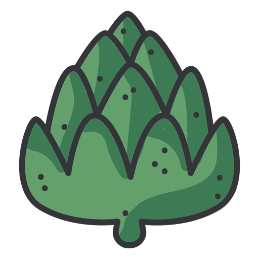 Single Artichoke Transparent PNG Image