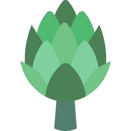Single Artichoke Transparent PNG Image