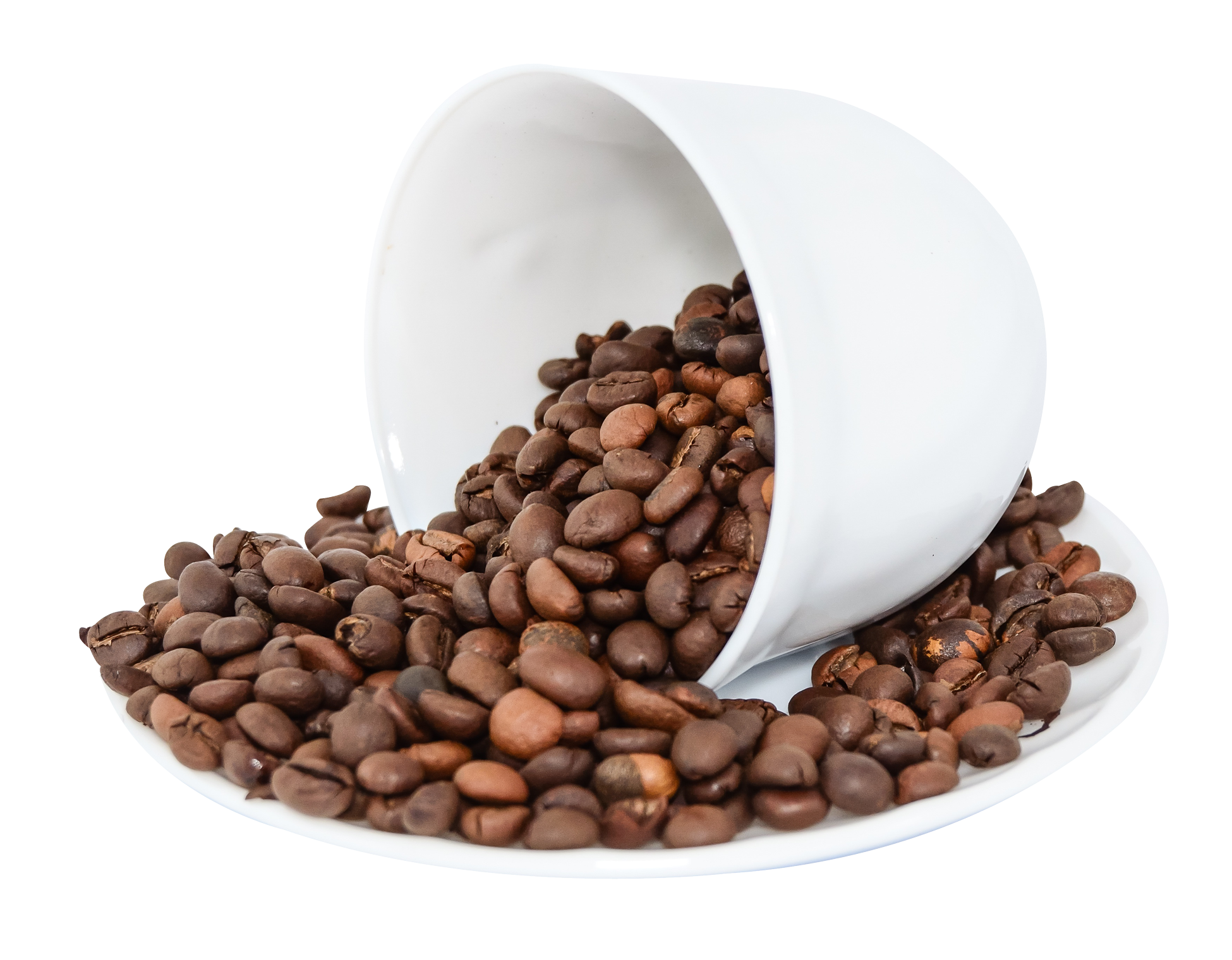 Coffee Beans Cup Transparent PNG Image