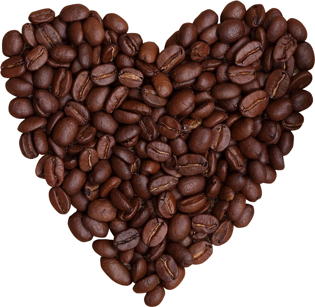 Fresh Coffee Beans Transparent PNG Image