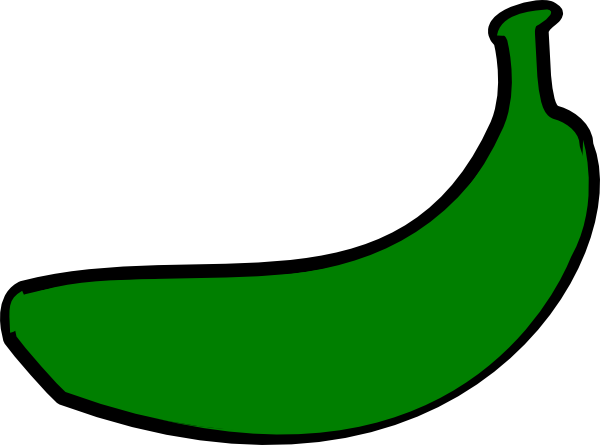 Plantain Green Transparent PNG Image