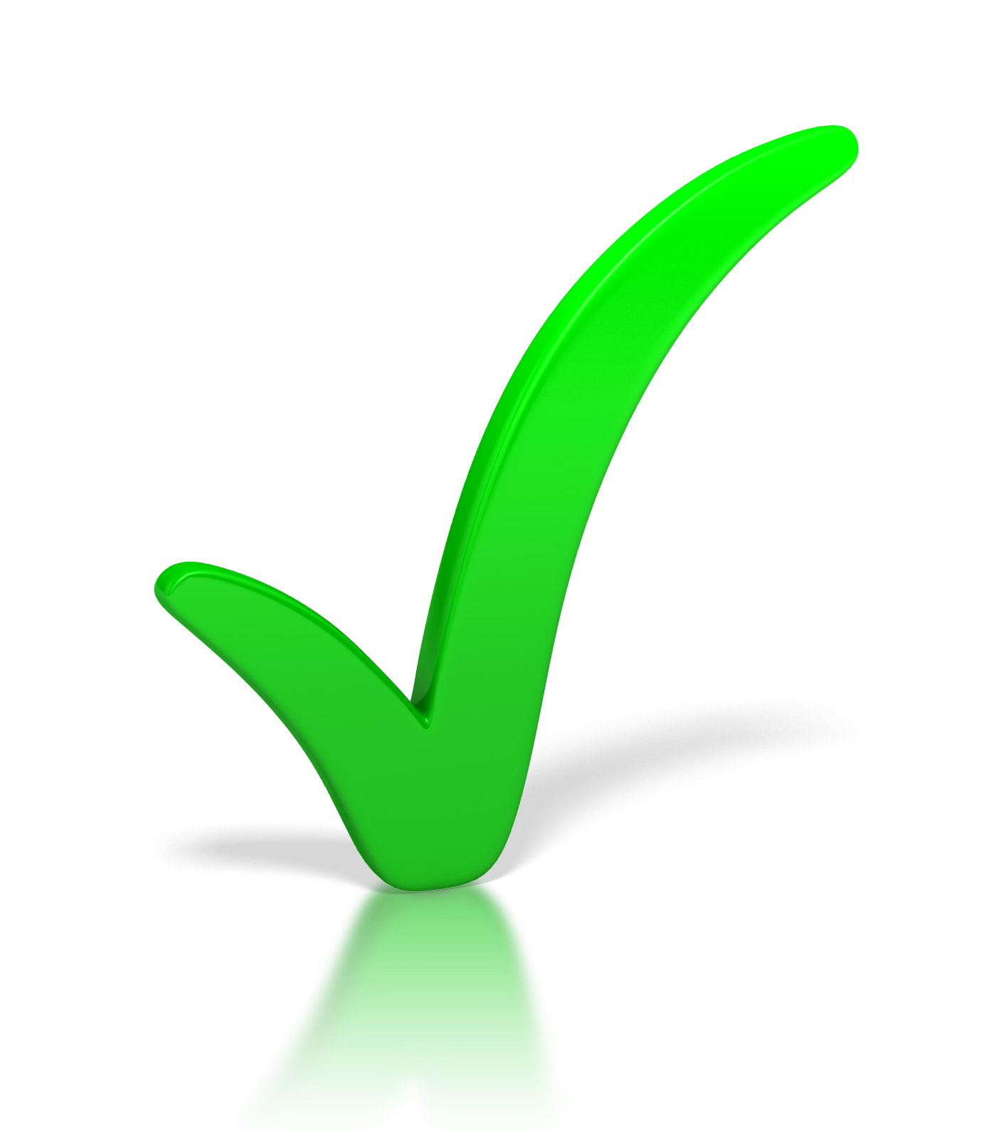 Green Tick Transparent PNG Image