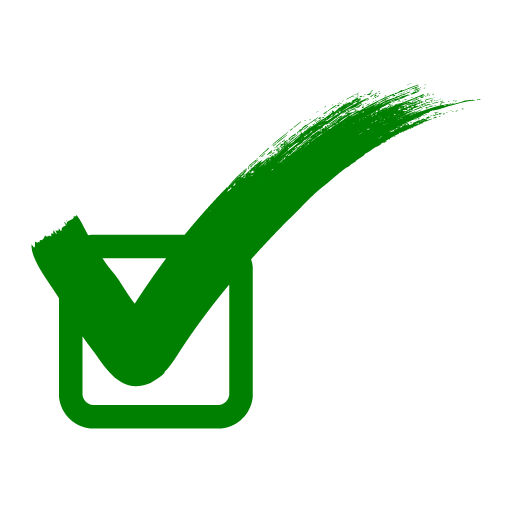 Green Tick Transparent PNG Image