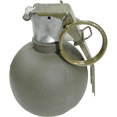 Hand Grenade Transparent PNG Image