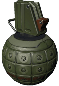 Hand Grenade Transparent PNG Image