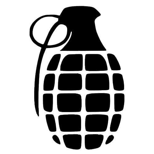 Hand Grenade Transparent PNG Image