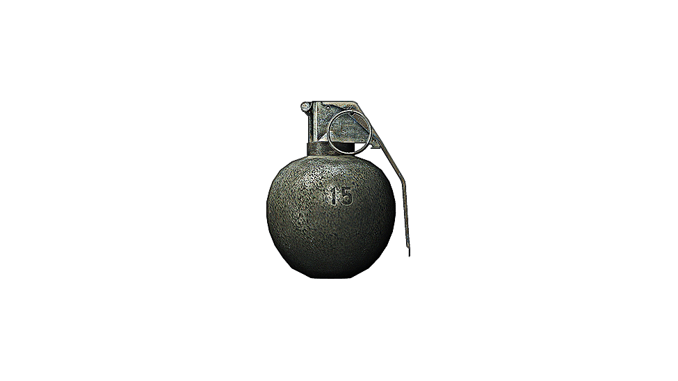 Hand Grenade Transparent PNG Image