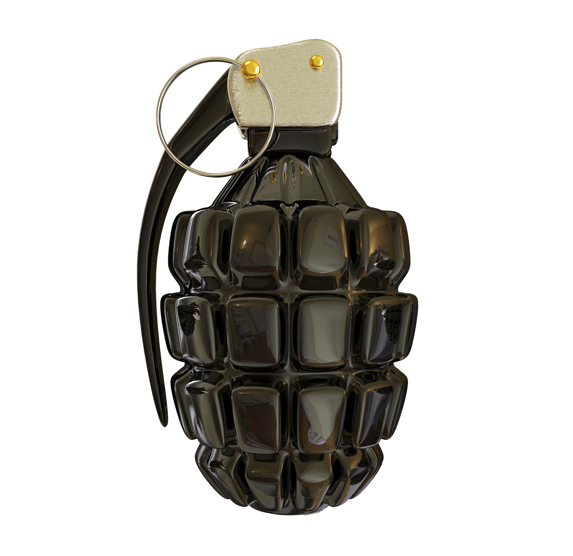Grenade F1 Transparent PNG Image