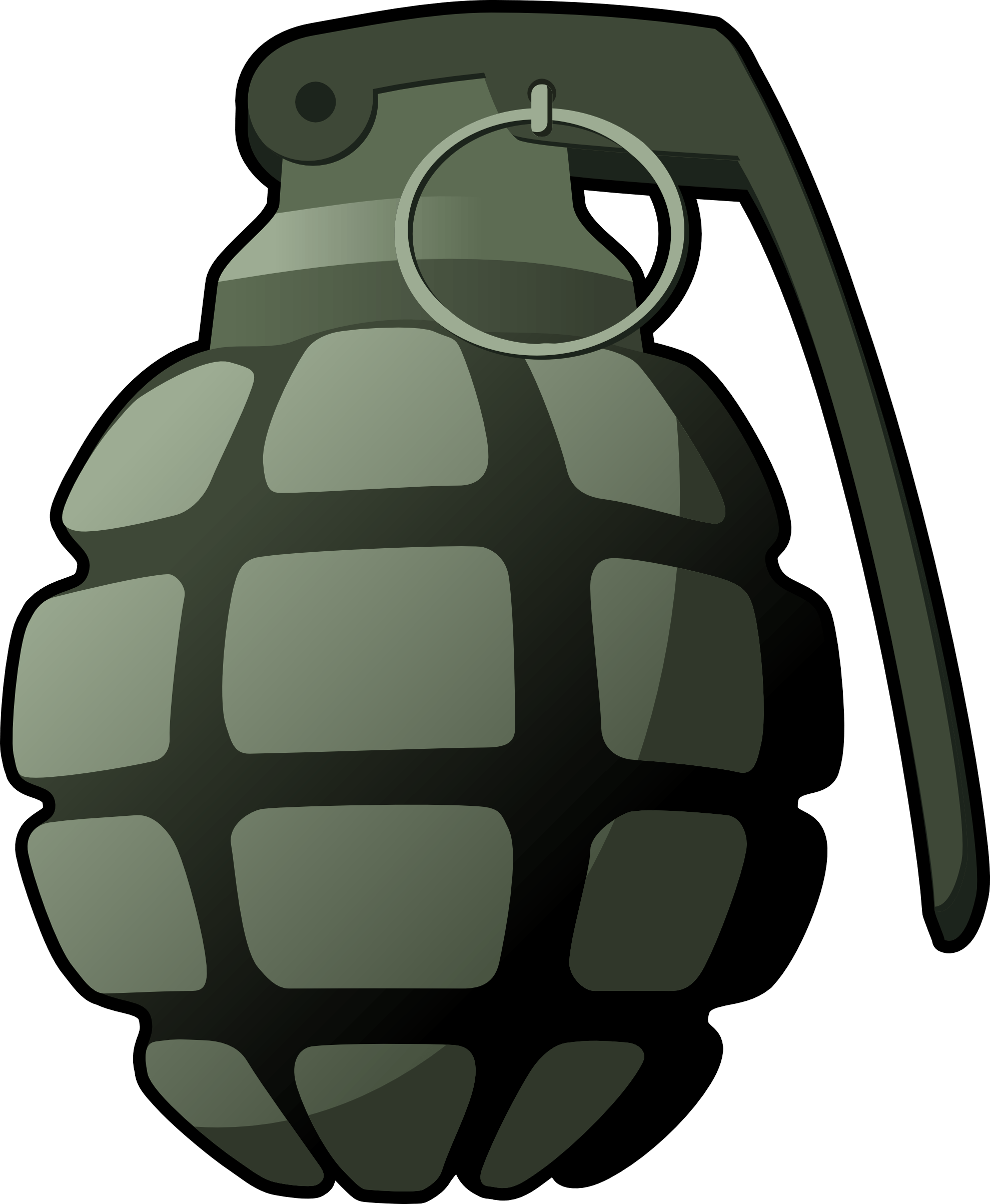 Grenade F1 Transparent PNG Image