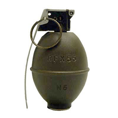 Hand Grenade Transparent PNG Image