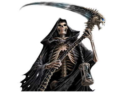 Grim Reaper Background Transparent PNG Image