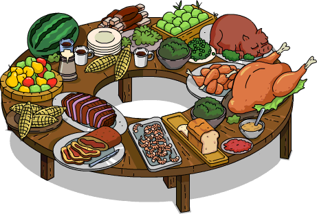 Buffet Transparent PNG Image