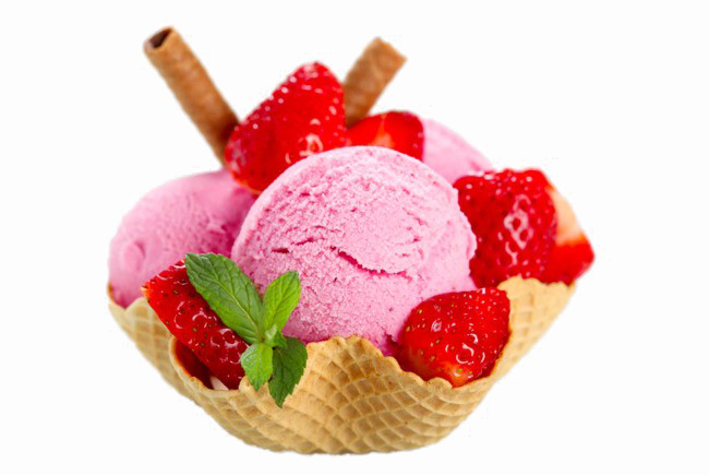 Ice Cream Balls Transparent PNG Image